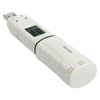 Digital Temperature Humidity Logger Indoor Thermometer Hygrometer Detector Data Recorder W/Alarm
