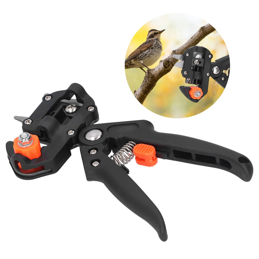 Garden Grafting Tool Set Plant Tree Branch Cutting Scissor Shear Pruner Gardener Professional SuppliesBlack