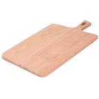 Wood Cutting Board Kitchen Vegetable Bread Fruit Pizza Chopping Plate Accessory Cutlery 36x19x1.5cm