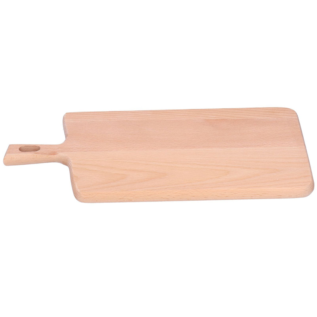 Wood Cutting Board Kitchen Vegetable Bread Fruit Pizza Chopping Plate Accessory Cutlery 36x19x1.5cm