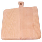 Wood Cutting Board Kitchen Vegetable Bread Fruit Pizza Chopping Plate Accessory Cutlery 36x19x1.5cm
