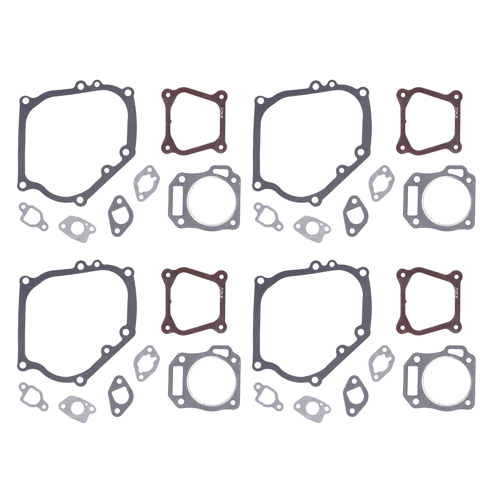 4Set Engine Gaskets Kit Accessory Parts for 170F/GX210/ 2.8-3KW Gasoline Generator
