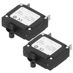 2PCS Power Switch Circuit Breaker Leakage Protector Fit for 168F 170F Gasoline Generator 2KW‑3KW