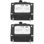 2PCS Power Switch Circuit Breaker Leakage Protector Fit for 168F 170F Gasoline Generator 2KW‑3KW