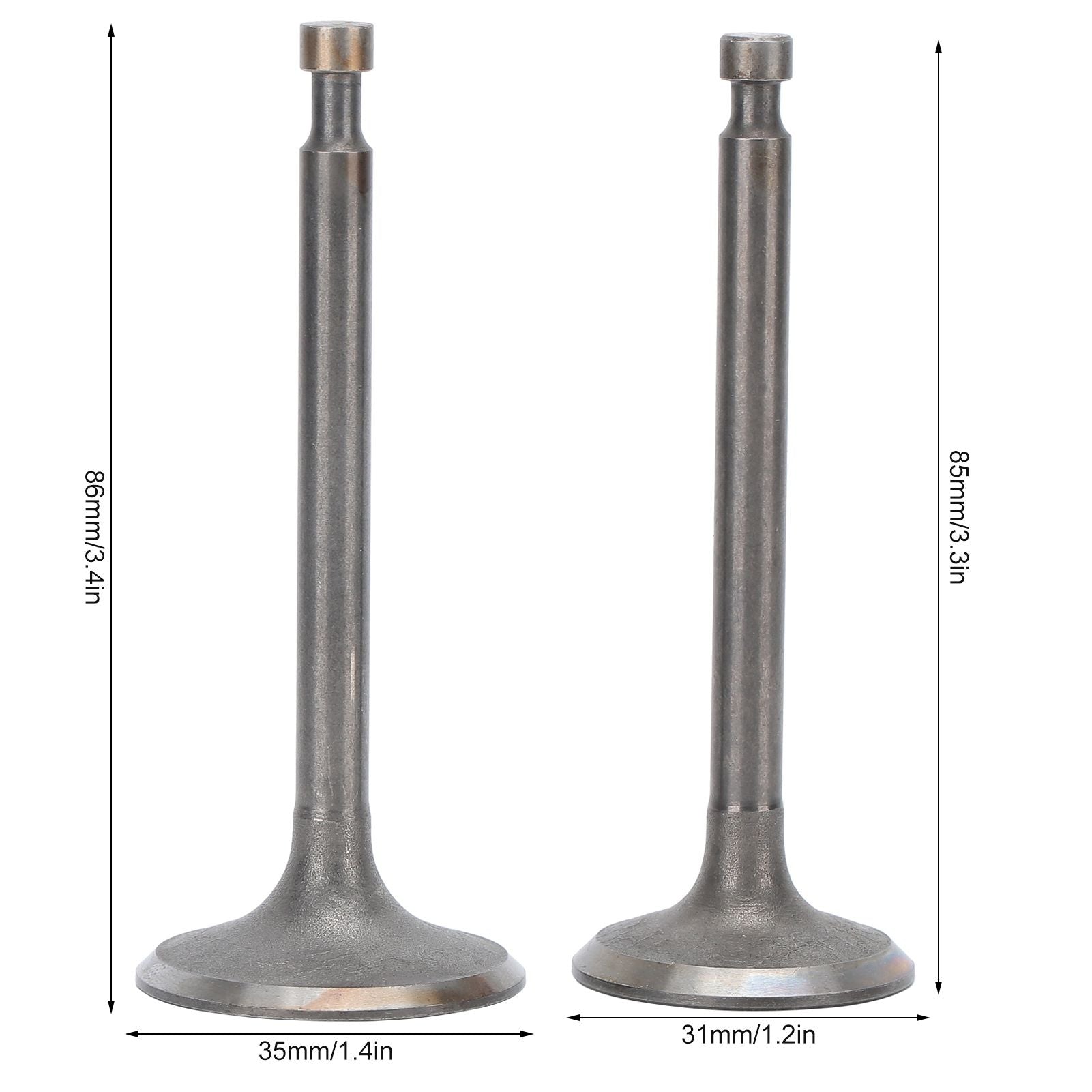 Valve Set Intake Exhaust Valves Replacement Parts for Gasoline Engine Generator 190F/GX420