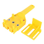 8Pcs Woodworking Dowel Jig Kit Punch Locator Handheld Pocket Hole Drilling Tools