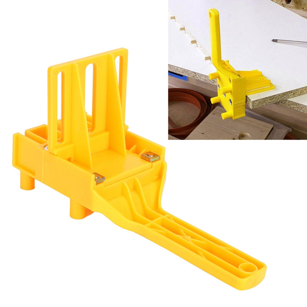 8Pcs Woodworking Dowel Jig Kit Punch Locator Handheld Pocket Hole Drilling Tools