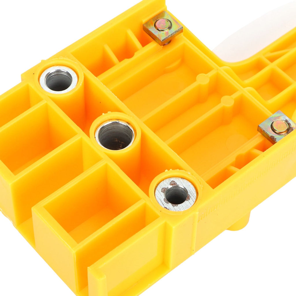 8Pcs Woodworking Dowel Jig Kit Punch Locator Handheld Pocket Hole Drilling Tools