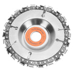 5/8in Grinder Wood Carving Disc Slot Cutting Sawing Blade Woodworking Tool Chain Plate