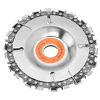 5/8in Grinder Wood Carving Disc Slot Cutting Sawing Blade Woodworking Tool Chain Plate