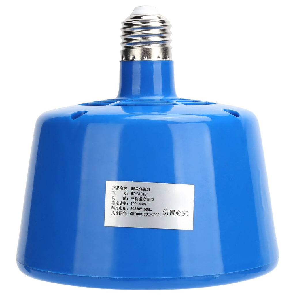 Piglet Heat Lamp 220V 100-300W Chicken Pet Heating Bulb Livestock Accessory Blue