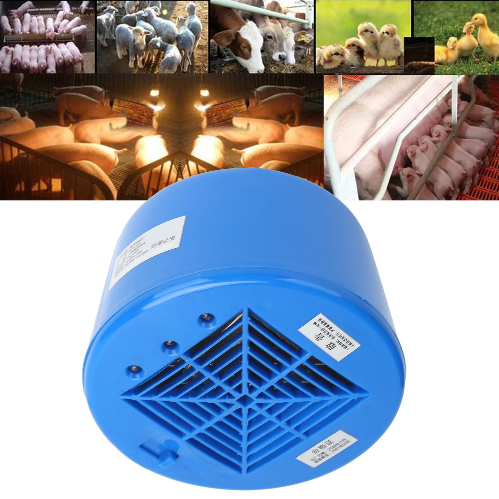 Piglet Heat Lamp 220V 100-300W Chicken Pet Heating Bulb Livestock Accessory Blue