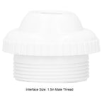 2PCS 1.5in Male Thread Rotatable Swimming Pool Spa Jet Massage Nozzle Return Jet