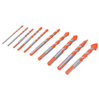 10PCS Multifunctional Drill Bits Set 3/4/5/6/6/8/10/12/14/16mm Triangular Drilling Bit for Wood