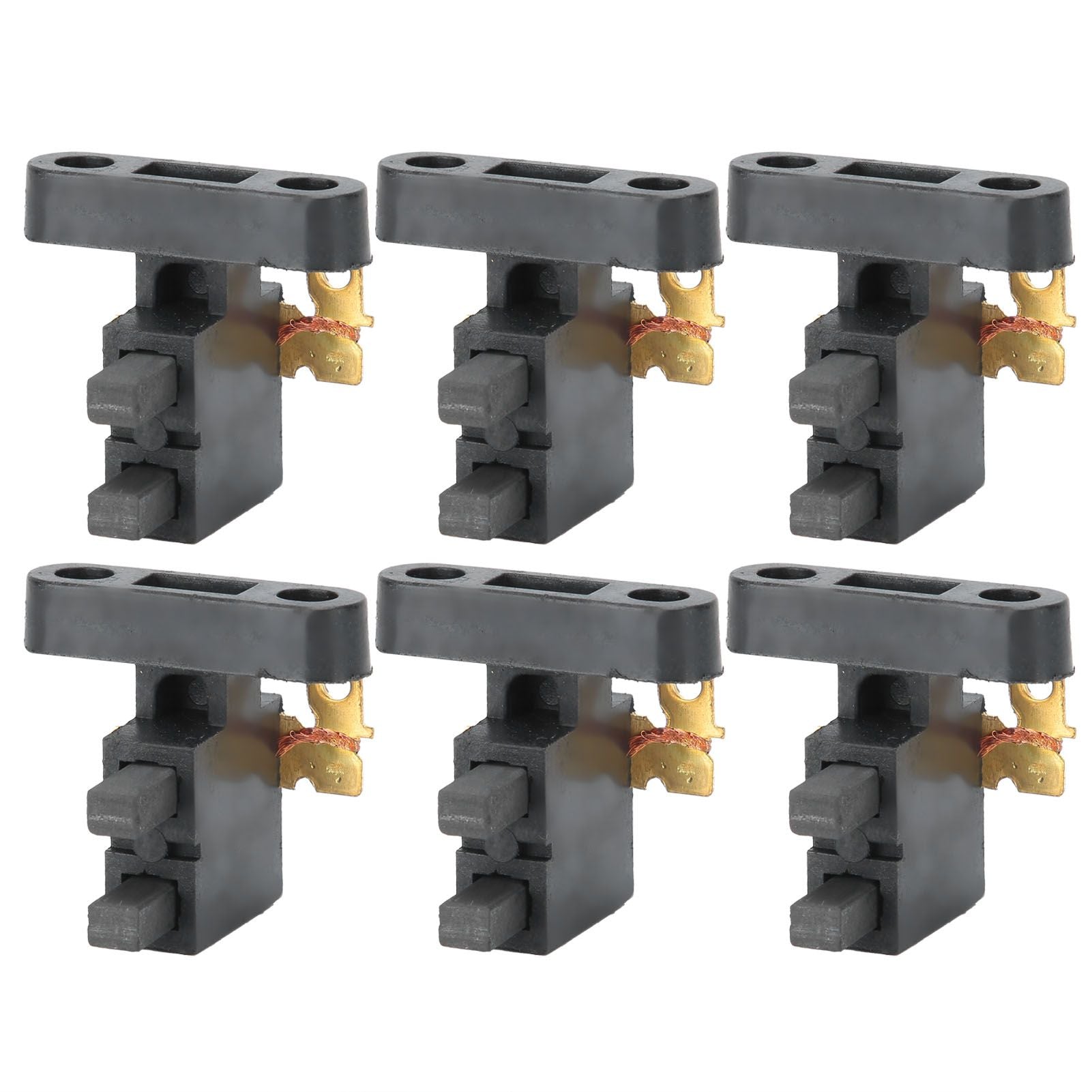 10PCS Carbon Brush Assembly Carbon Brush Holder Fit for 188F/190F/5-8KW Gasoline Generator
