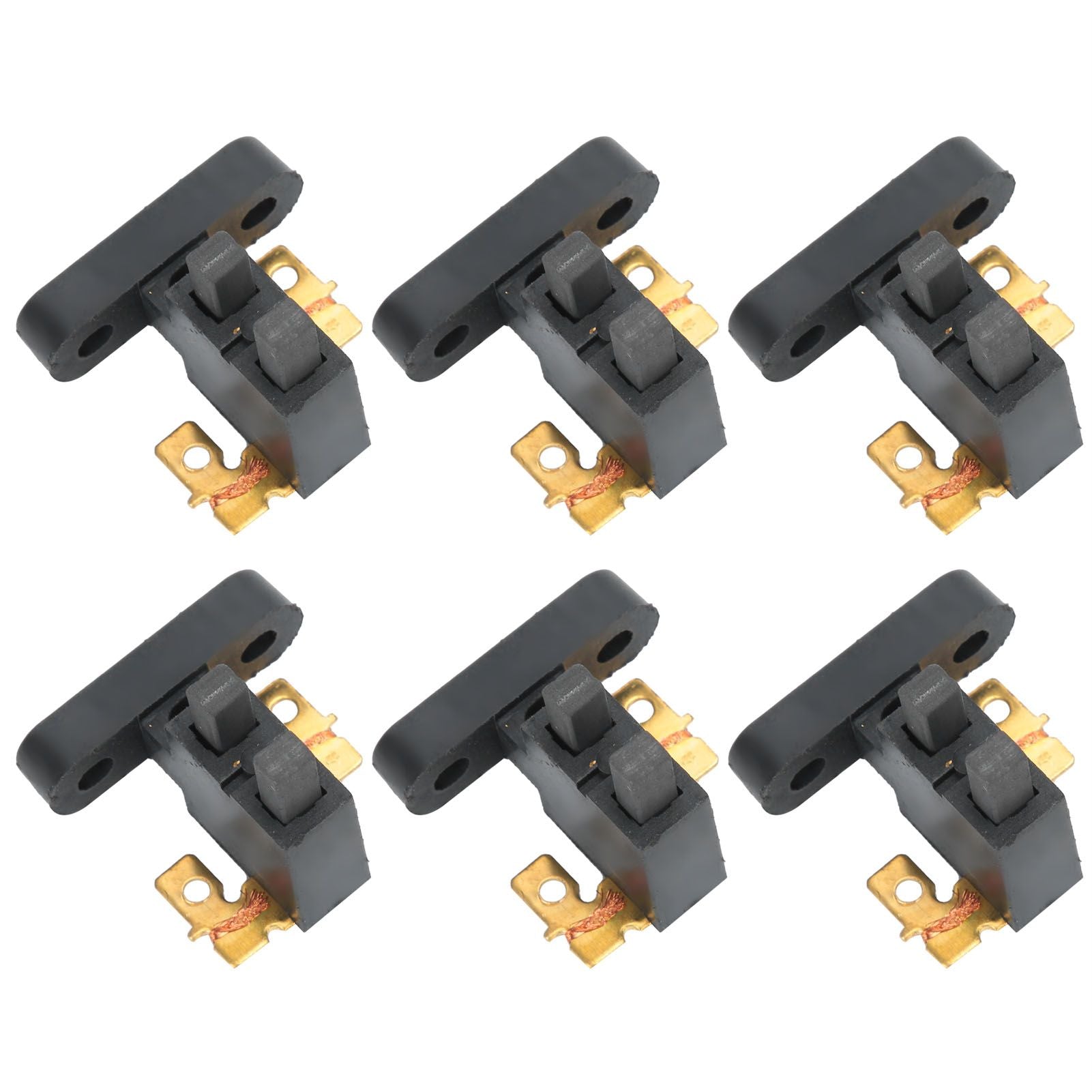 10PCS Carbon Brush Assembly Carbon Brush Holder Fit for 188F/190F/5-8KW Gasoline Generator