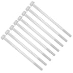 20pcs M6 x 120mm Hex Extended Motor Screw Hex Head Long Screw for Agriculture Household