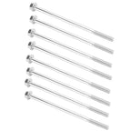 20pcs M6 x 120mm Hex Extended Motor Screw Hex Head Long Screw for Agriculture Household
