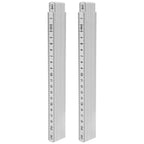 2Pcs 2m Folding Carpenters Ruler Lightweight Compact Measuring Stick Woodworking Tool