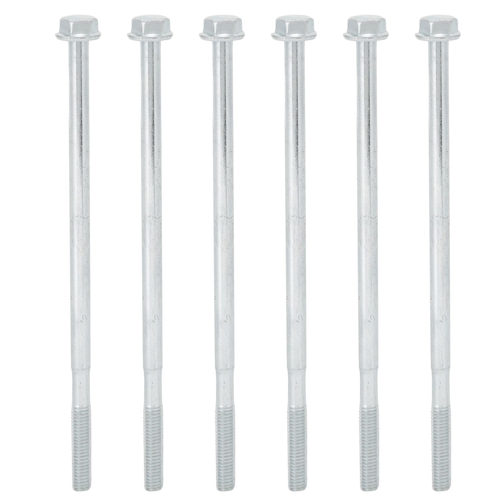 20Pcs Long Hex Bolt Flange Flat Head Screw Replacement M6x135 Generator Hardware Fittings