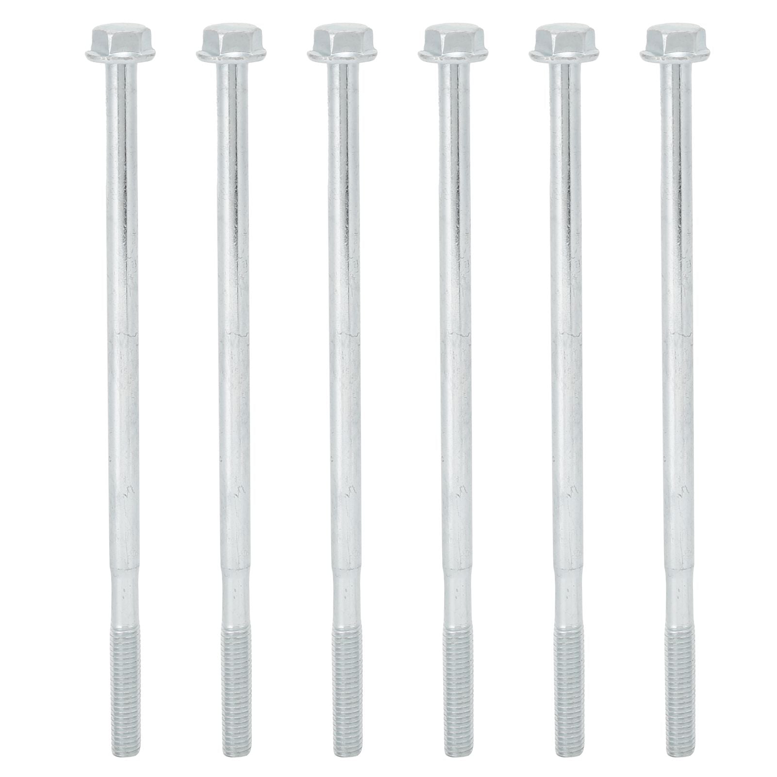 20Pcs Long Hex Bolt Flange Flat Head Screw Replacement M6x135 Generator Hardware Fittings