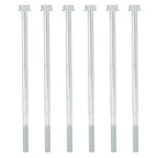 20Pcs Long Hex Bolt Flange Flat Head Screw Replacement M6x135 Generator Hardware Fittings
