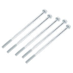 20Pcs Long Hex Bolt Flange Flat Head Screw Replacement M6x135 Generator Hardware Fittings