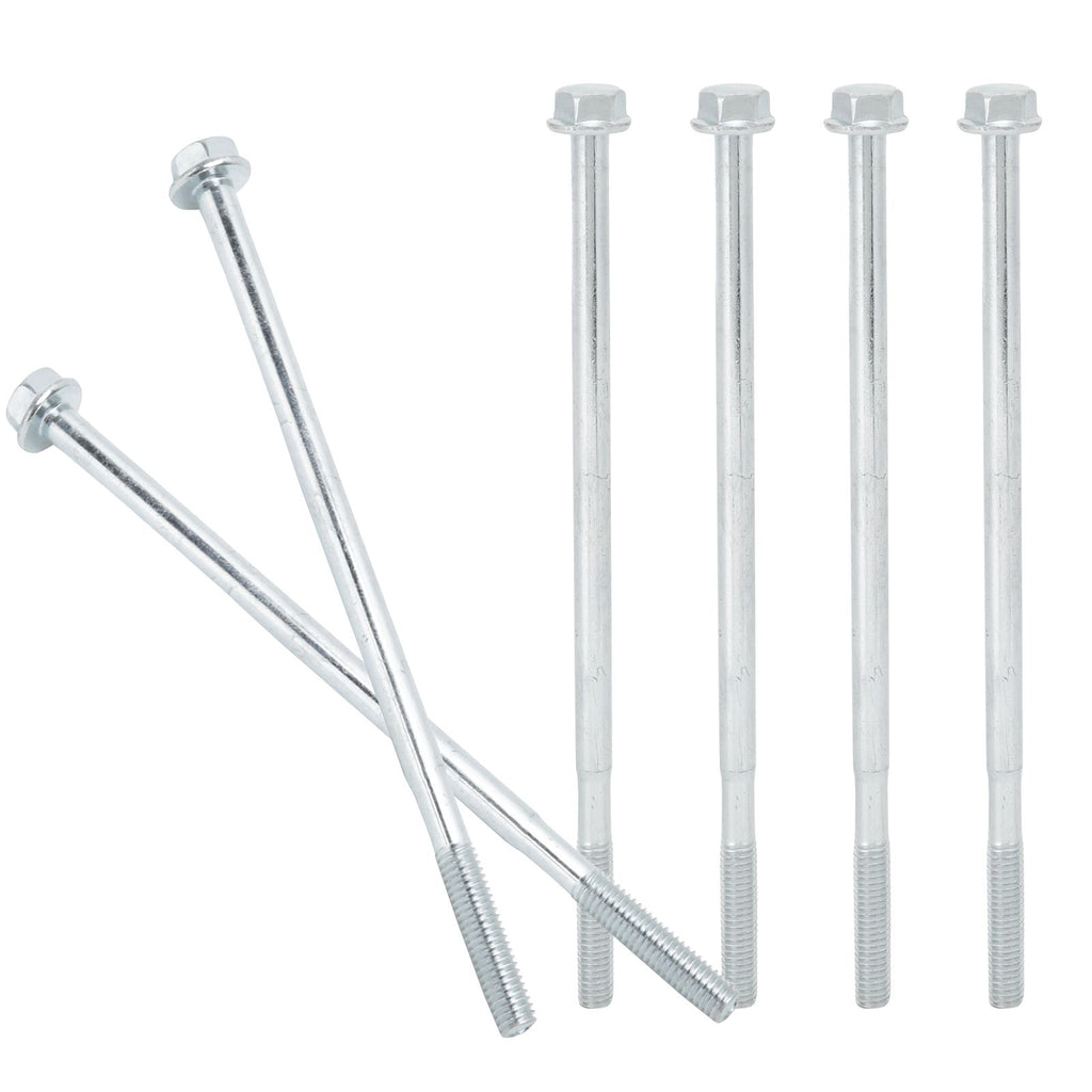 20Pcs Long Hex Bolt Flange Flat Head Screw Replacement M6x135 Generator Hardware Fittings