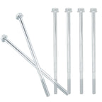 20Pcs Long Hex Bolt Flange Flat Head Screw Replacement M6x135 Generator Hardware Fittings