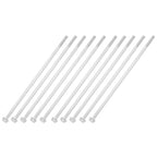 10Pcs Long Flange Bolt M8x235 Hex Head Flange Screw Gasoline Generator Replacement Parts