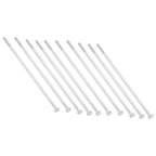 10Pcs Long Flange Bolt M8x235 Hex Head Flange Screw Gasoline Generator Replacement Parts