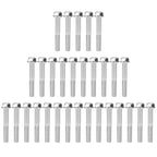 30Pcs M8x55 Screws Cylinder Bolt Accessory for 168F/170F 2kw‑3kw Gasoline Generator