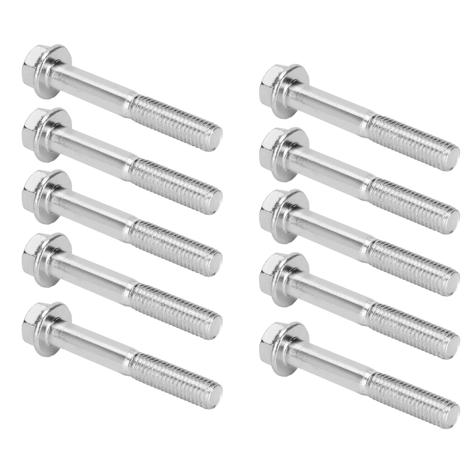 30Pcs M8x55 Screws Cylinder Bolt Accessory for 168F/170F 2kw‑3kw Gasoline Generator
