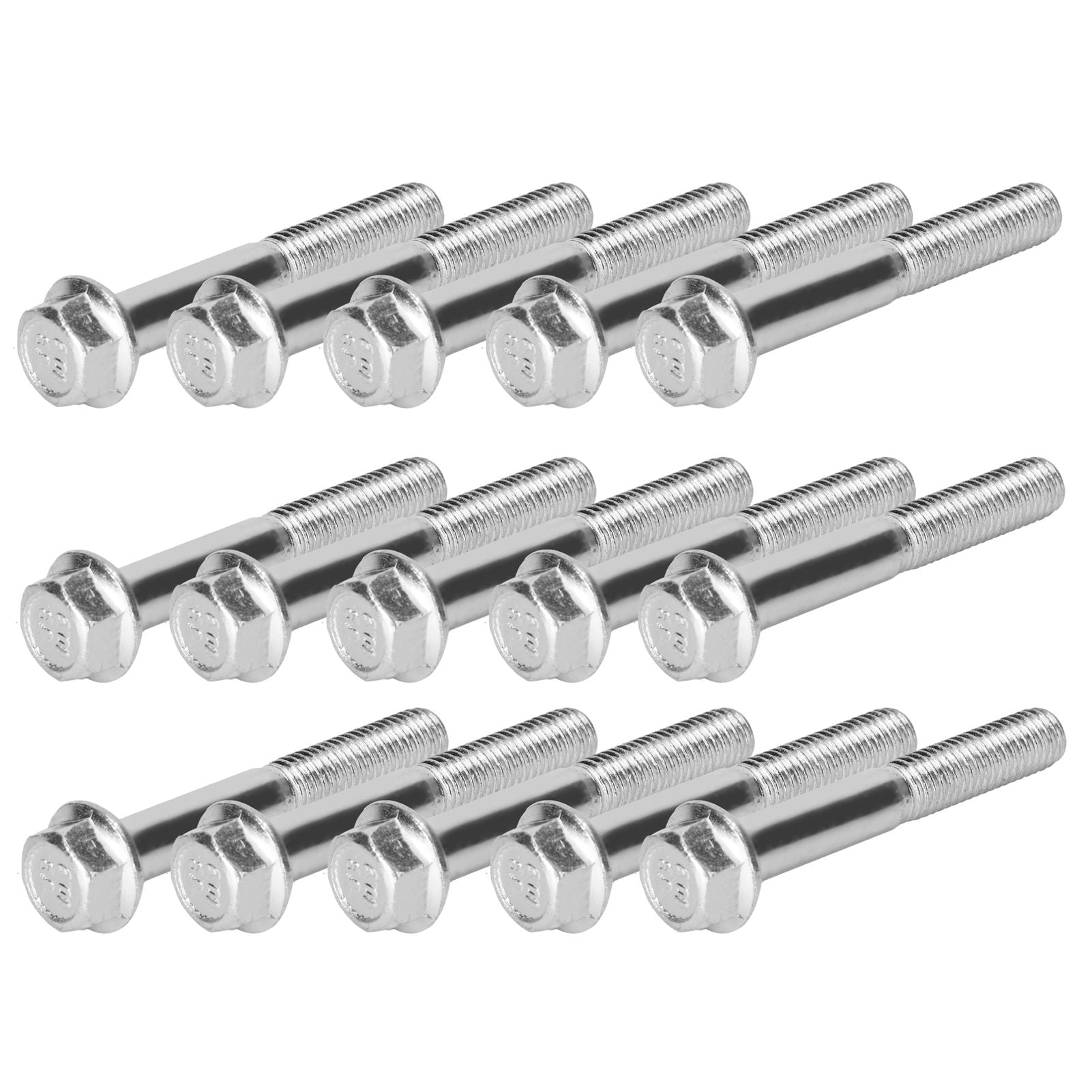 30Pcs M8x55 Screws Cylinder Bolt Accessory for 168F/170F 2kw‑3kw Gasoline Generator