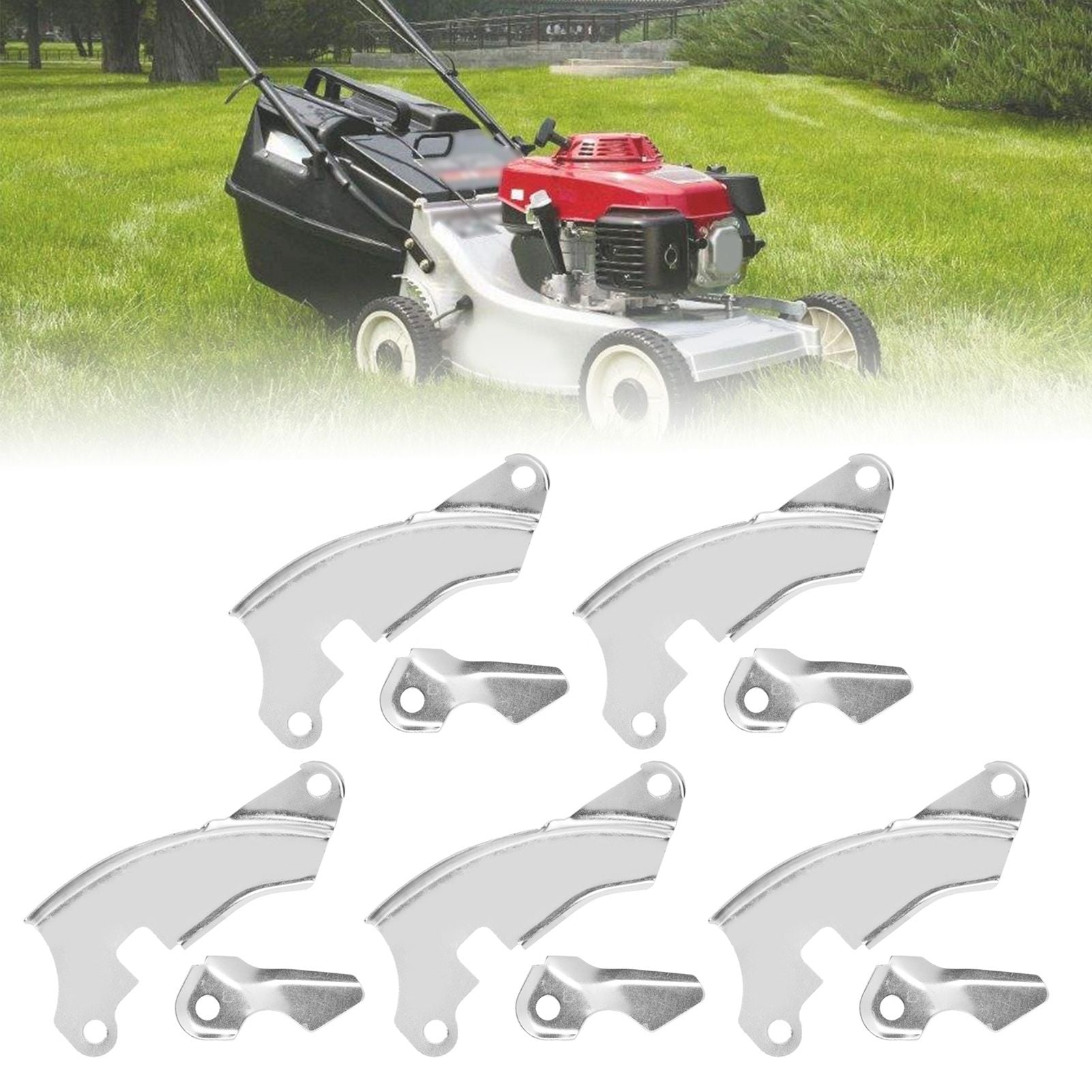 5Set Starter Side Plate Replacement Fit for 168F GX160/170F 2‑3KW Gasoline Engine Generator Part