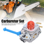 Carburetor Replacement Set for Husqvarna 128C 128L 128LD 128R 128RJ 128CD 128LDX HZPJ