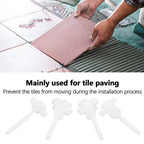 100Pcs Tile Leveling System Floor Wall Tiles Leveler Spacers Construction Building Supply