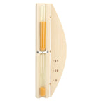 Sauna Hourglass 15Minutes Sauna Room Sand Clock Glass Timer WallMounted Wooden Hourglass