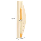 Sauna Hourglass 15Minutes Sauna Room Sand Clock Glass Timer WallMounted Wooden Hourglass