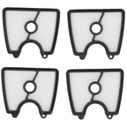 4pcs Plastic Air Filter Replacement Wear Resistant for Husqvarna 125B 125BVX 125BX