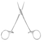 12.5cm Hemostatic Forceps Stainless Steel Pet Hair Puller Fishing Lock Plier for Livestock