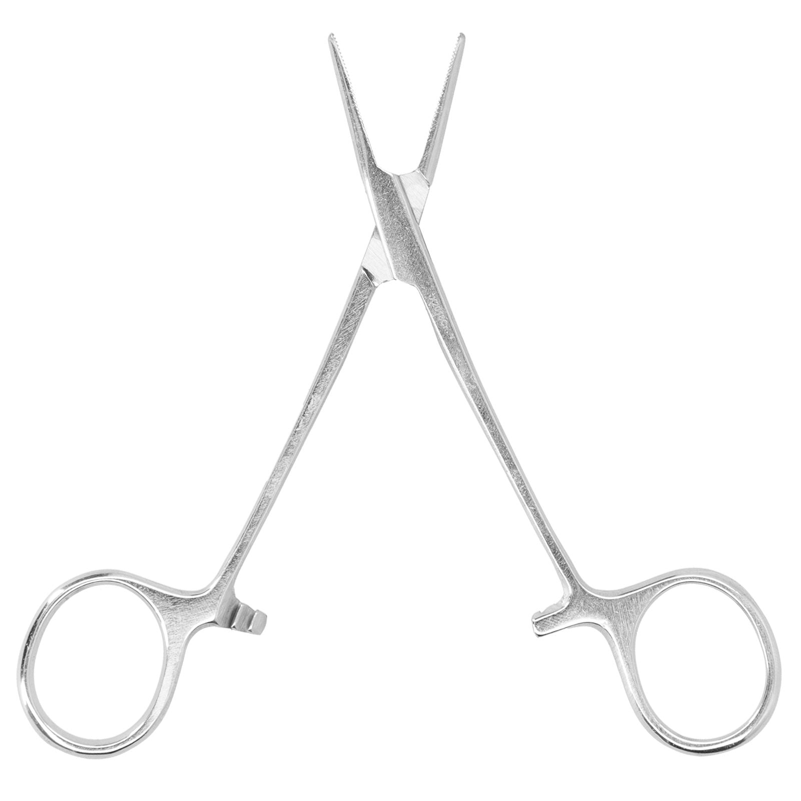 12.5cm Hemostatic Forceps Stainless Steel Pet Hair Puller Fishing Lock Plier for Livestock