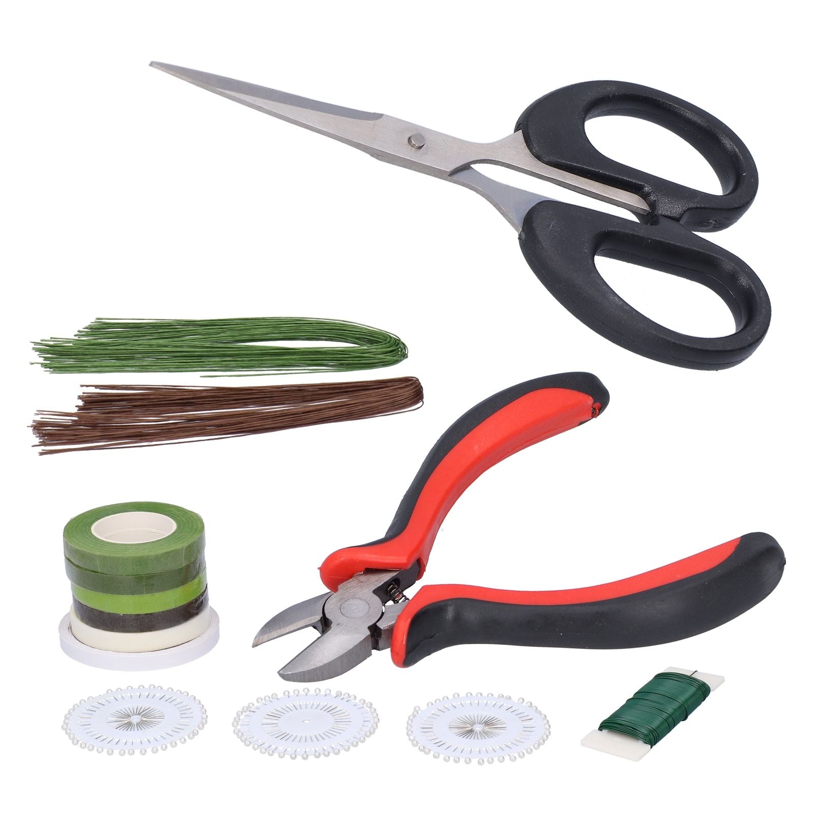 14Pcs set DIY Floral Tool Set Band DoubleSided Adhesive Tape Paint Line Flower Arrangement Tool