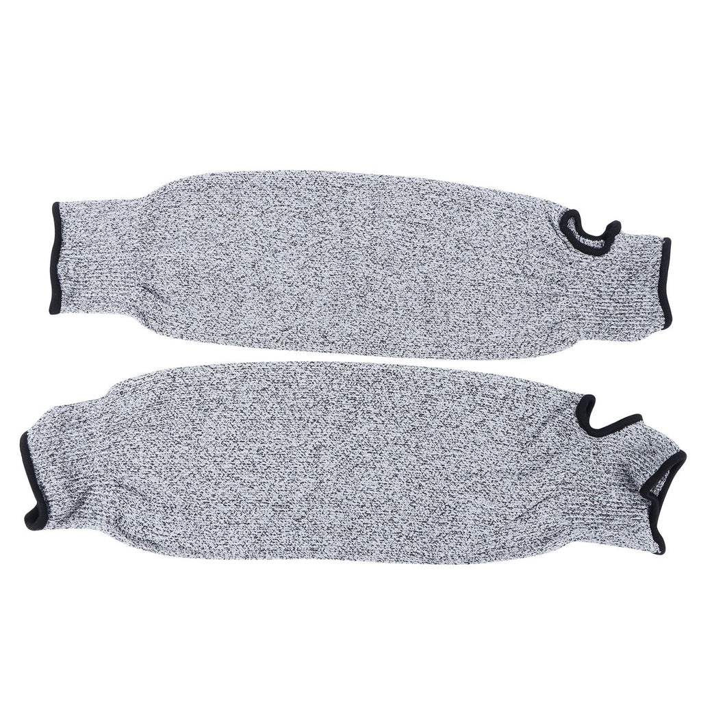 1 Pair 45cm Arm Protection Sleeve 5 Protection Grade Cut Resistant Safety Arm Guard for Garden