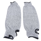 1 Pair 45cm Arm Protection Sleeve 5 Protection Grade Cut Resistant Safety Arm Guard for Garden