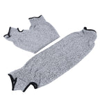 1 Pair 45cm Arm Protection Sleeve 5 Protection Grade Cut Resistant Safety Arm Guard for Garden