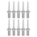 10pcs Ear Tag Pin Stainless Steel Livestock Ear Tag Plier Accessory for Cattle Pig Sheep