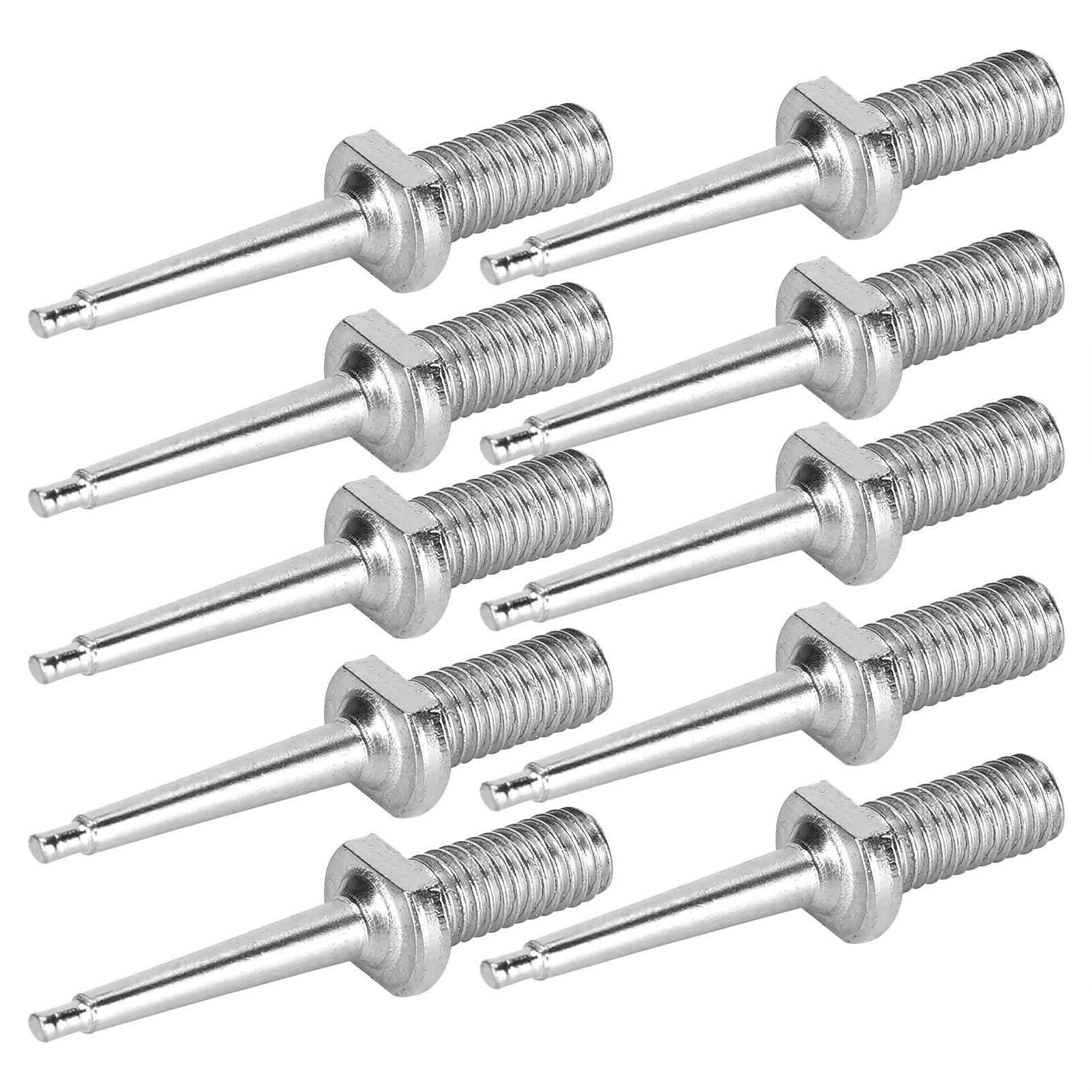 10pcs Ear Tag Pin Stainless Steel Livestock Ear Tag Plier Accessory for Cattle Pig Sheep
