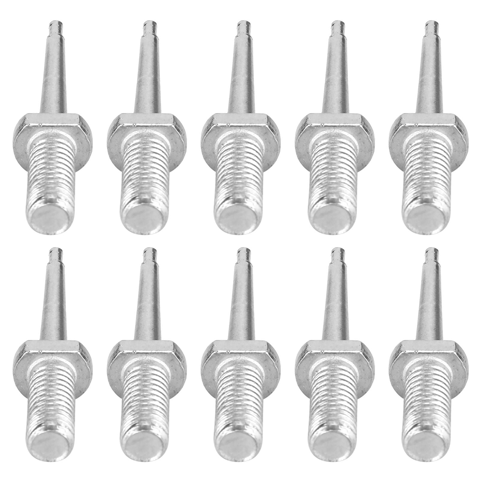 10pcs Ear Tag Pin Stainless Steel Livestock Ear Tag Plier Accessory for Cattle Pig Sheep