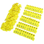 No.001‑100 Farm Pig Ear Tag Livestock Ear Tag Labels Set Poultry Breeding Supplies